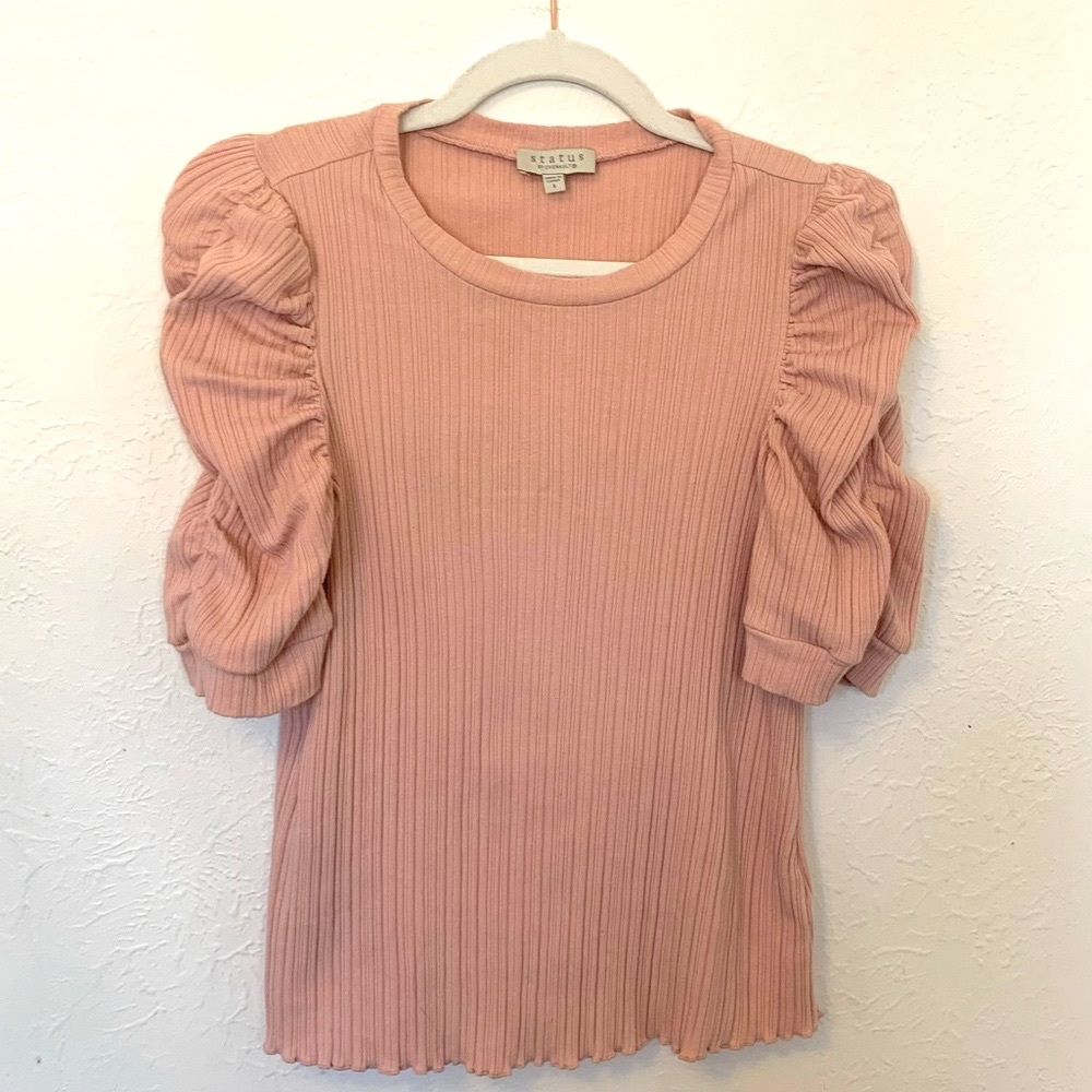 Puffy Sleeve Blouse